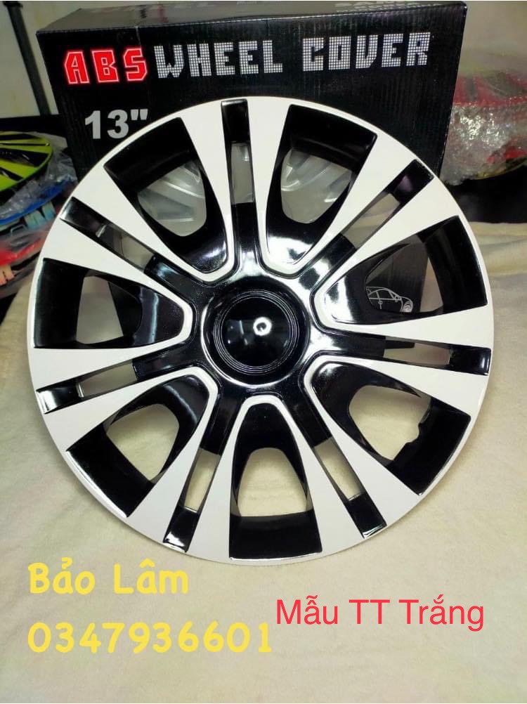 Trắng, vàng, xanh dương, đỏ, đen : 5 màu cá tính mẫu ốp lazang thể thao kích cỡ R14