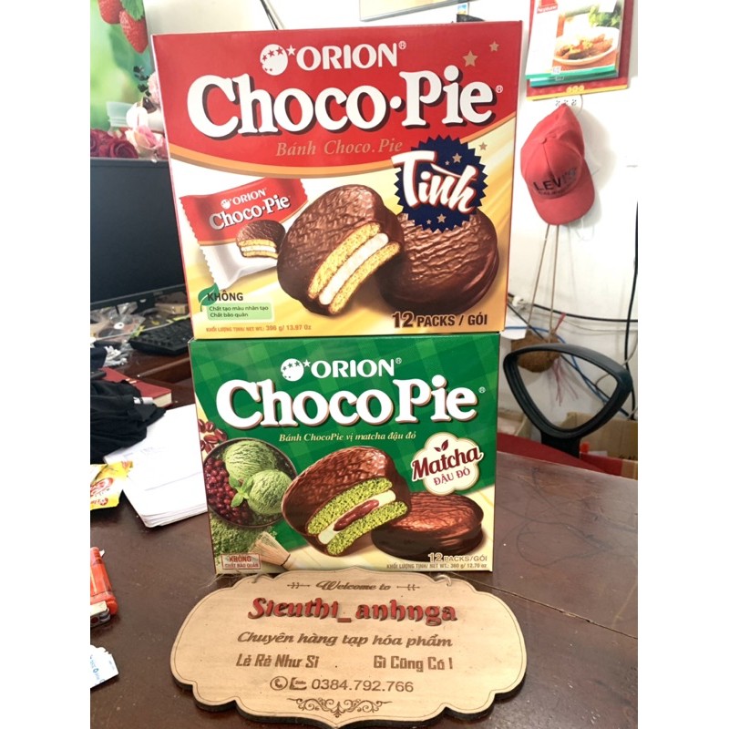 Bánh choco-pie orion hộp 396g