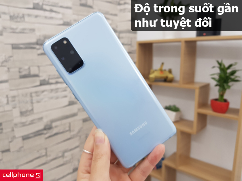 Miếng dán ppf mặt sau chống vân tay cho samsung galaxy s20 plus, dán lưng samsung