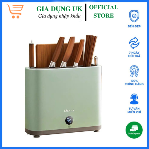 Máy sấy tiệt trùng dao thớt đũa khử khuẩn tia uv Bear XDQ