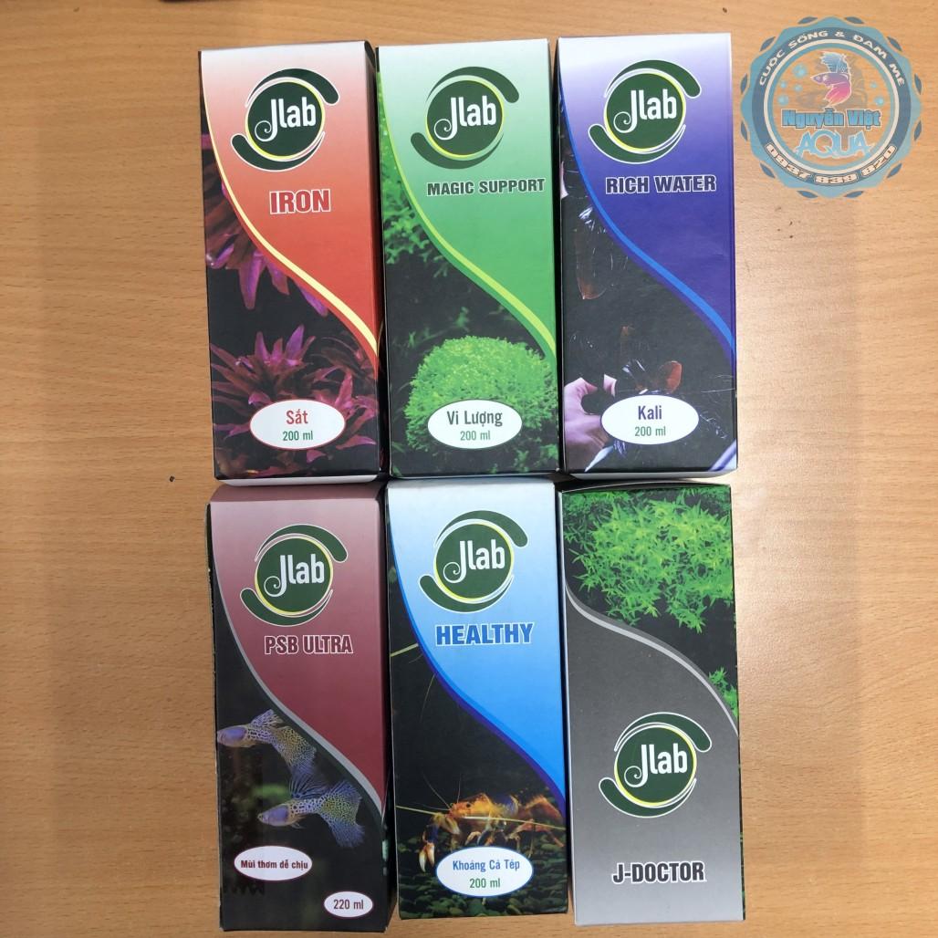 Combo 5 phân nước cho cây thủy sinh + Tặng 1 phân nước bổ sung sắt cho cây thủy sinh