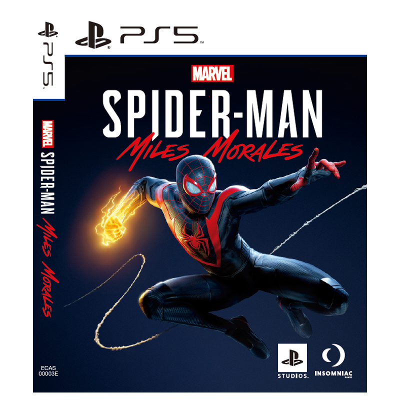 Đĩa game ps5 spider-man: miles morale ecas-00003e