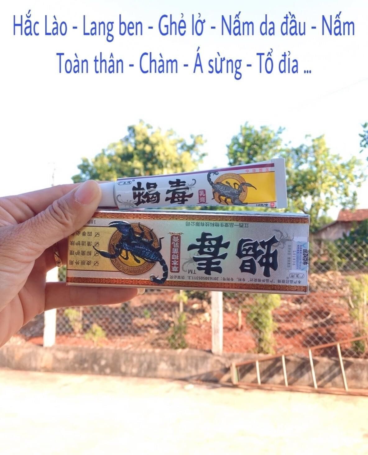 Bọ Cạp Kem bôi bọ cạp viêm da cơ địa vảy nến á sừng Dũng 2