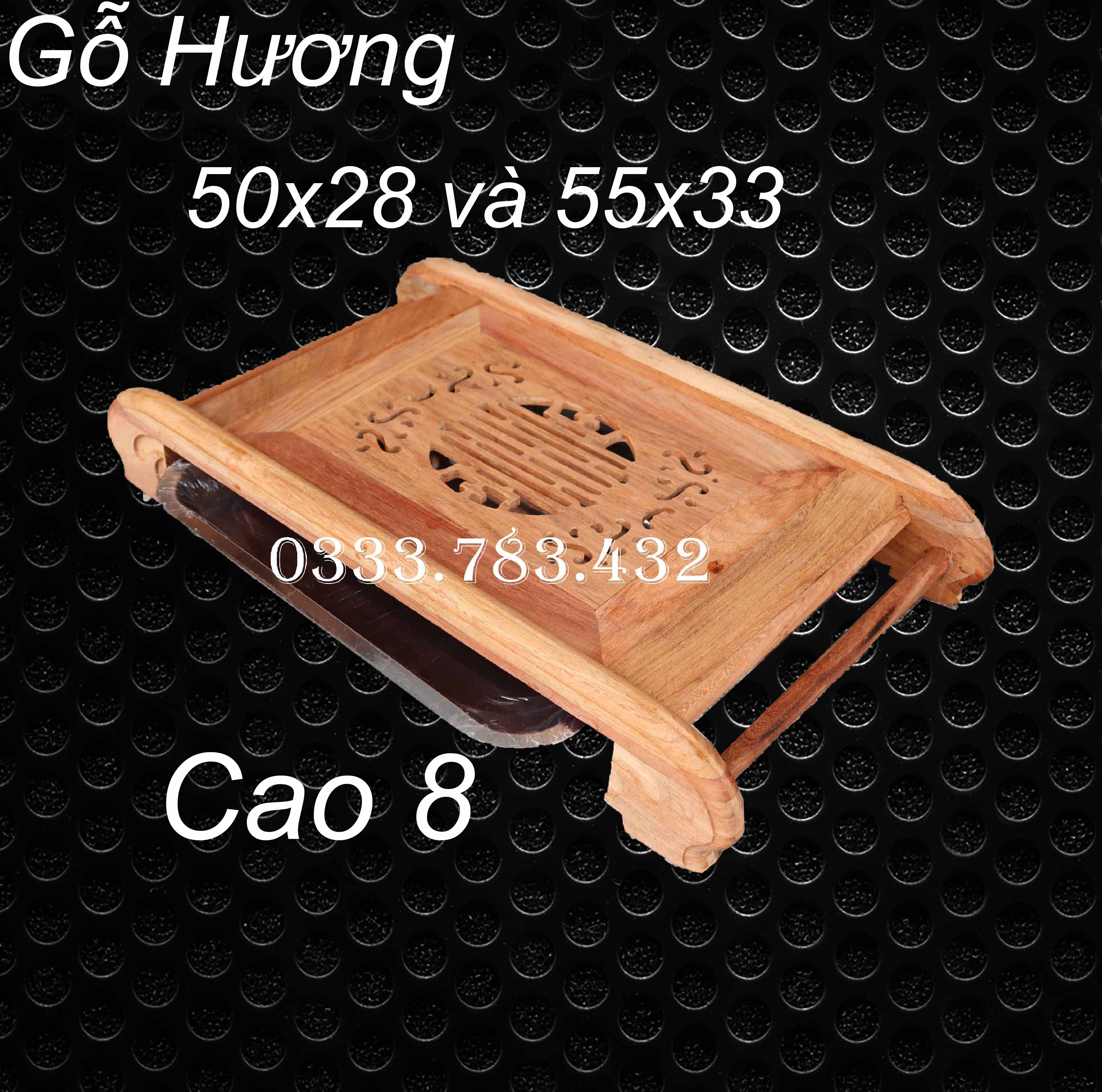 Khay trà gỗ hương - Khay trà cổ điển Giá Rẻ (gỗ hương)