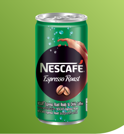 Lốc 6 lon Cà phê rang xay đậm đà uống liền NESCAFÉ ESPRESSO ROAST (lon 170 ml)