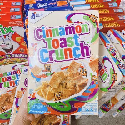 Ngũ cốc quế nướng giòn cinnamon toast crunch 340g
