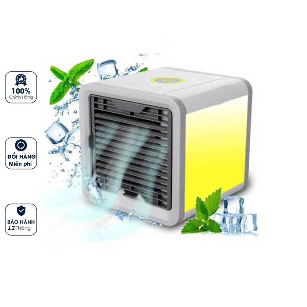 Quạt Điều Hòa Hơi Nước Mini - Quạt Nước Đá AIR COOLER Mẫu Mới  - Quạt Bằng Nước Đá Giúp Giải Nhiệt Làm Mát Giữa Mùa Hè Nóng Bức - Nhỏ Gọn Tiện Lợi