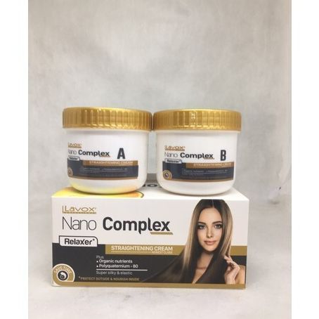 Bộ duỗi tóc lavox nano complex 150ml