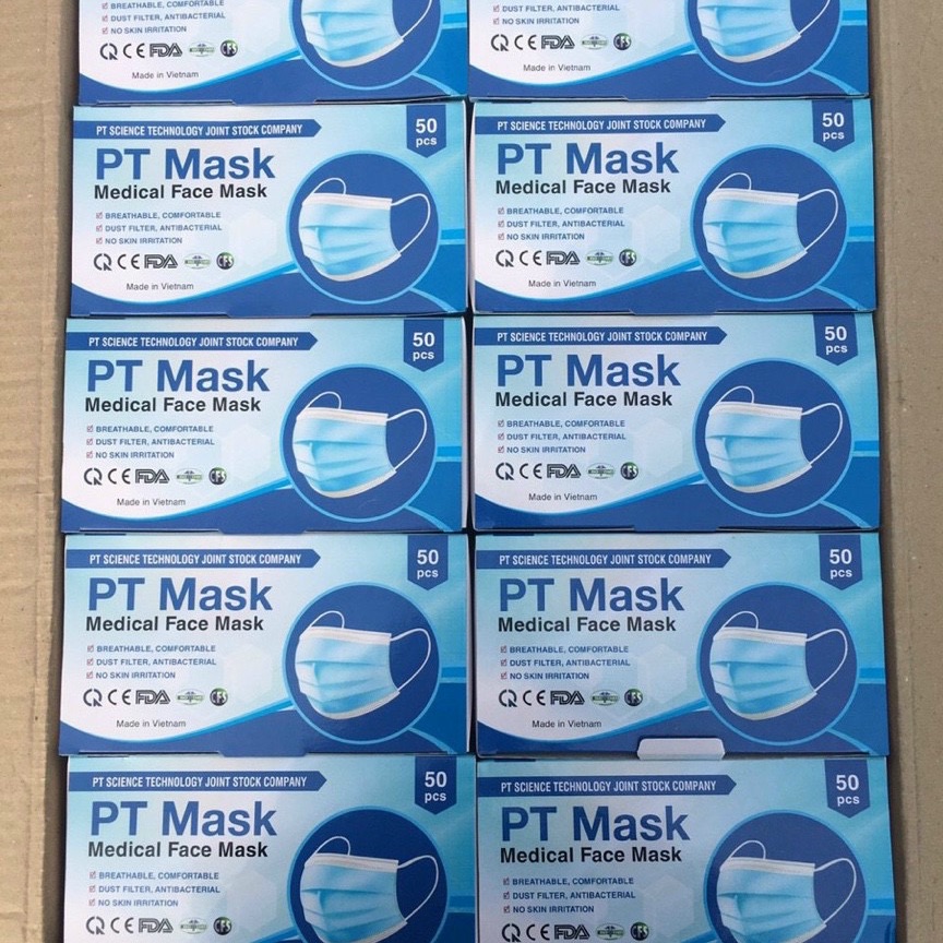 Khẩu trang y tế pt mask