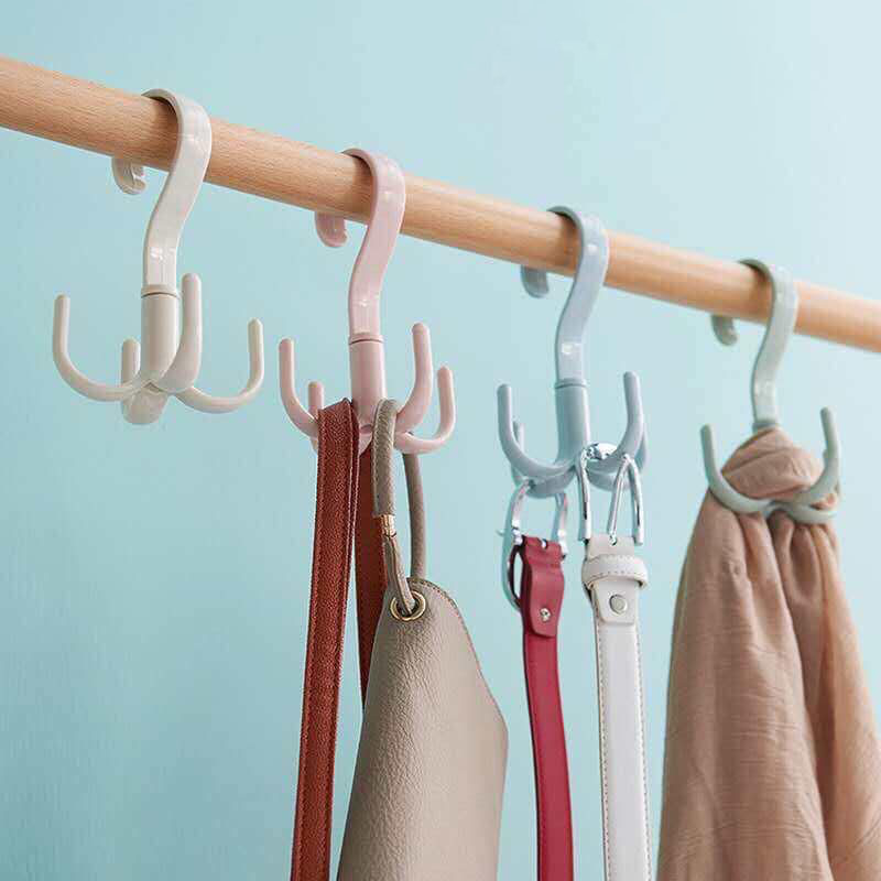 [Combo 3] Móc Treo Túi Xách, Thắt Lưng, Phụ Kiện Thời Trang (Loại 4 Đầu Móc)