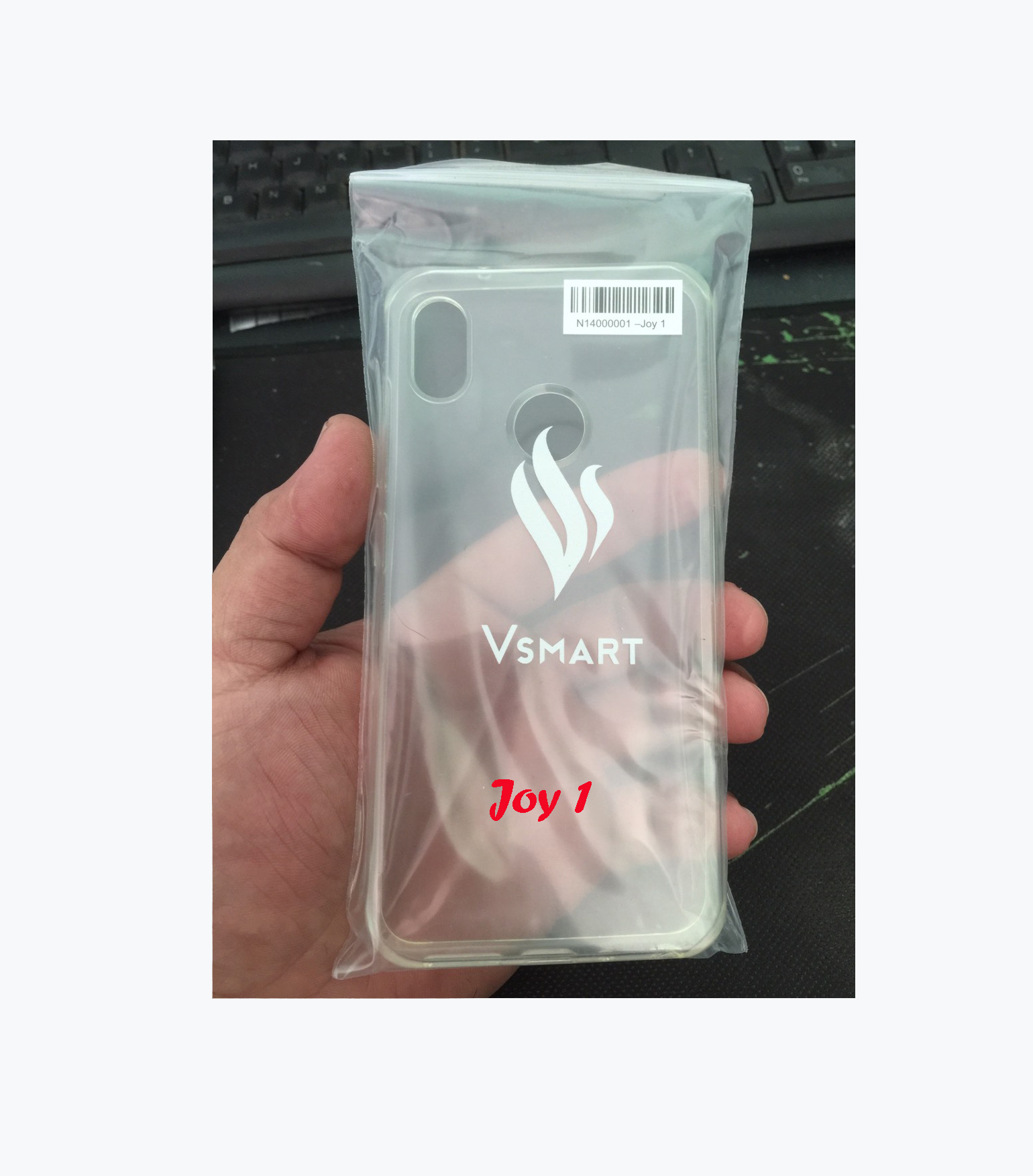 Ốp lưng Vsmart JOY 1 nhựa dẻo trong suốt-Americanshop