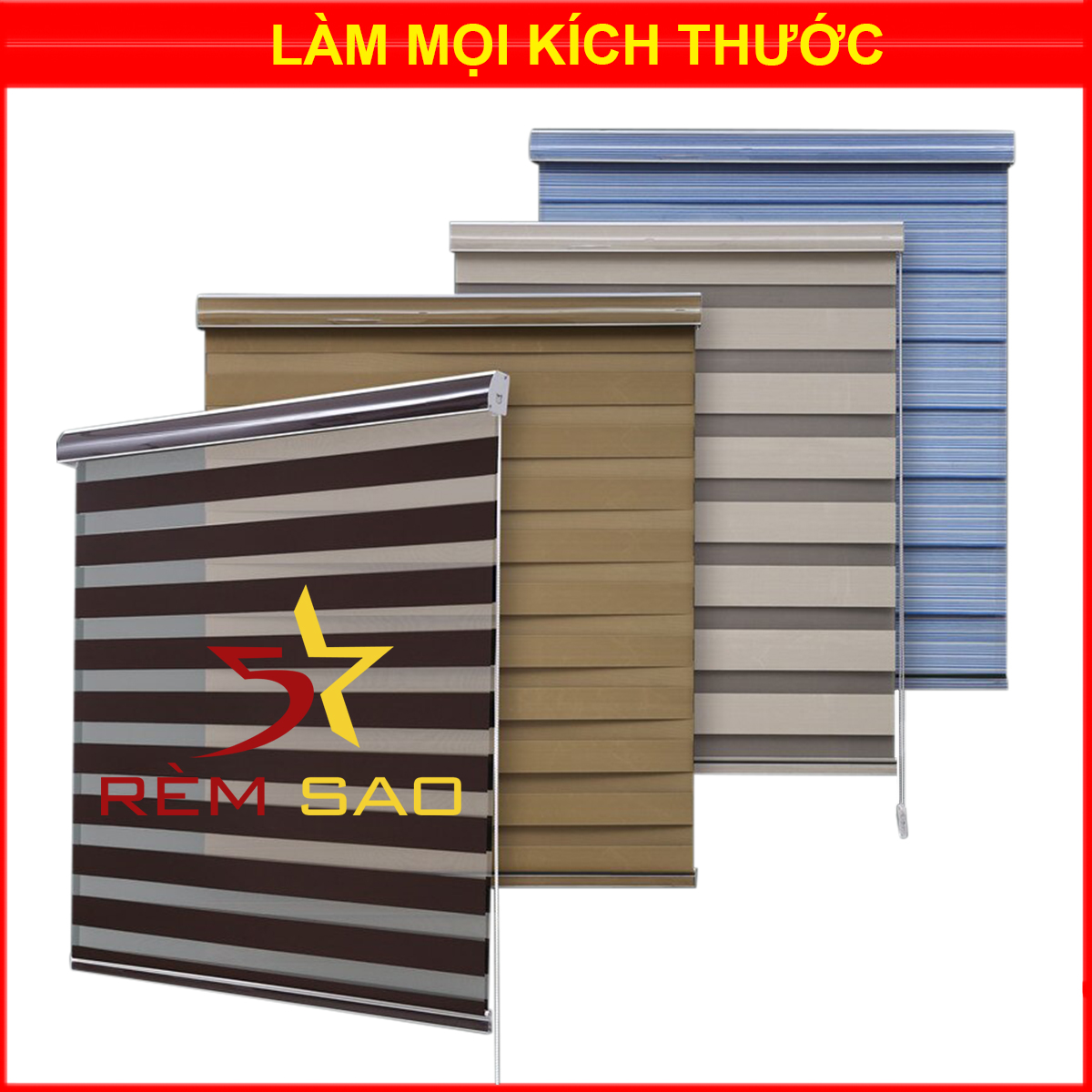Rèm cầu vồng hàn quốc cao cấp, rèm cửa sổ hiện đại, chống nắng 70%