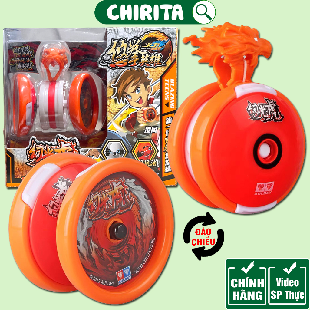 Yoyo Audey Thần Hổ Song Đấu Xịn CHÍNH HÃNG 677151 -YoYo Thần Hổ Linh Thú 2 Chế Độ Tự Thu Dây Yo Kwon Do / Chuyên Nghiệp Quay Lâu - Quà Tặng Noel Tết Thiếu Nhi- Đồ Chơi Trẻ Em Cho Bé Trai Bé Gái CHIRITA