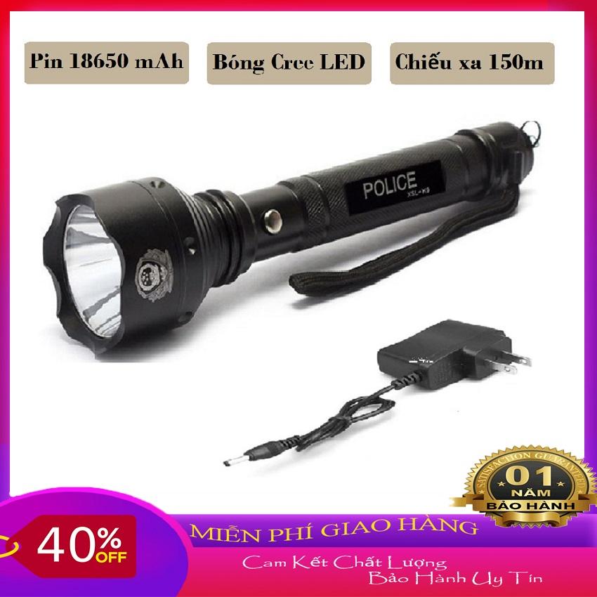 Đèn Pin Chiếu Sáng XSL-K9 - SIÊU SÁNG, CHỐNG NƯỚC, Hợp Kim Nhôm Bền, Bóng Led Tuổi Thọ Cao - Đèn pin siêu sáng, đèn pin cầm tay, đèn pin đội đầu, đèn pin chiếu sáng - BH 12 tháng - BAMBOO