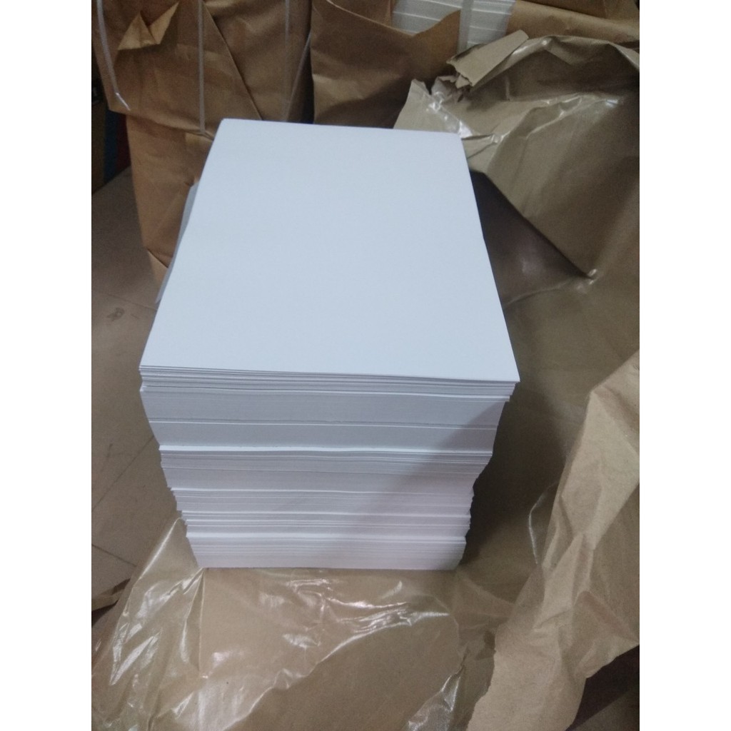 200 tờ giấy couche matt dl150gsm khổ a4