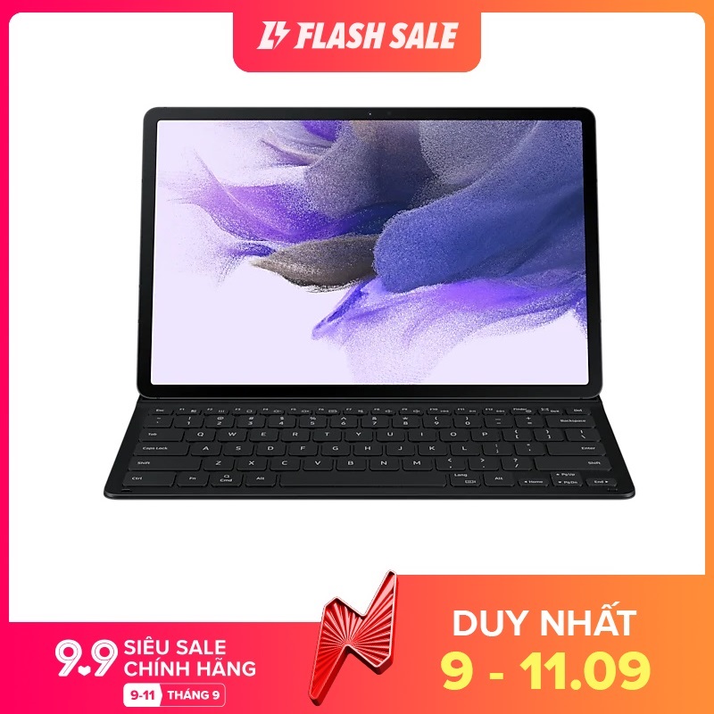 Bao da kèm bàn phím samsung galaxy tab s7 fe - hàng chính hãng