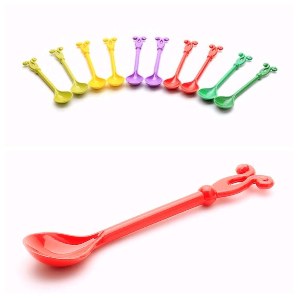 10 Muỗng Nhựa Kem Nhỏ - Plastic Spoon
