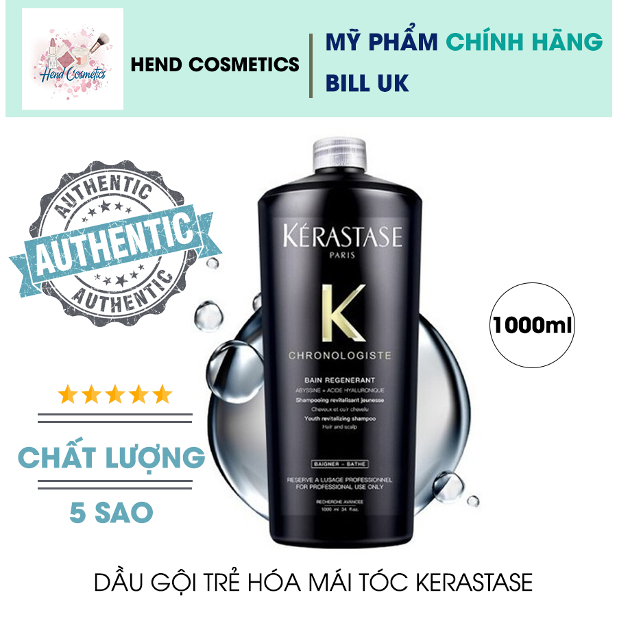  Dầu gội Kerastase Bain Chronologiste Regenerant 1000ml 