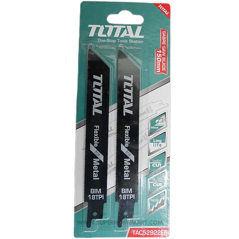 150mm lưỡi cưa kim loại cho máy cưa kiếm total tac52922ef