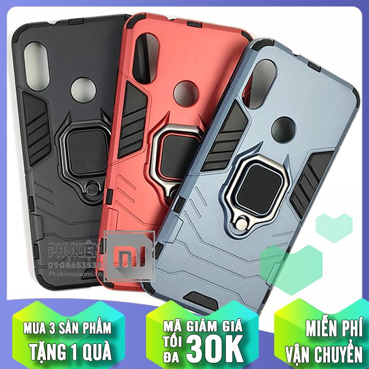 (3 màu) Ốp lưng cho Xiaomi Mi A2 Lite / Redmi 6 Pro iRON - MAN IRING Nhựa PC cứng viền dẻo chống sốc