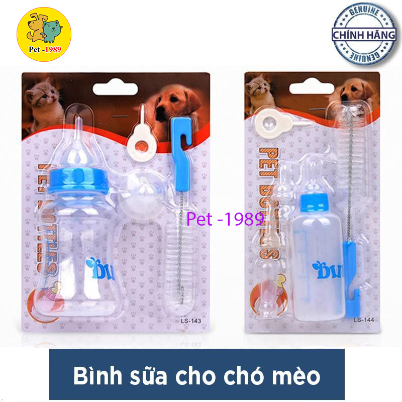 Bình Ti Bình Sữa Chó Mèo Sơ Sinh 150ml Pet-1989