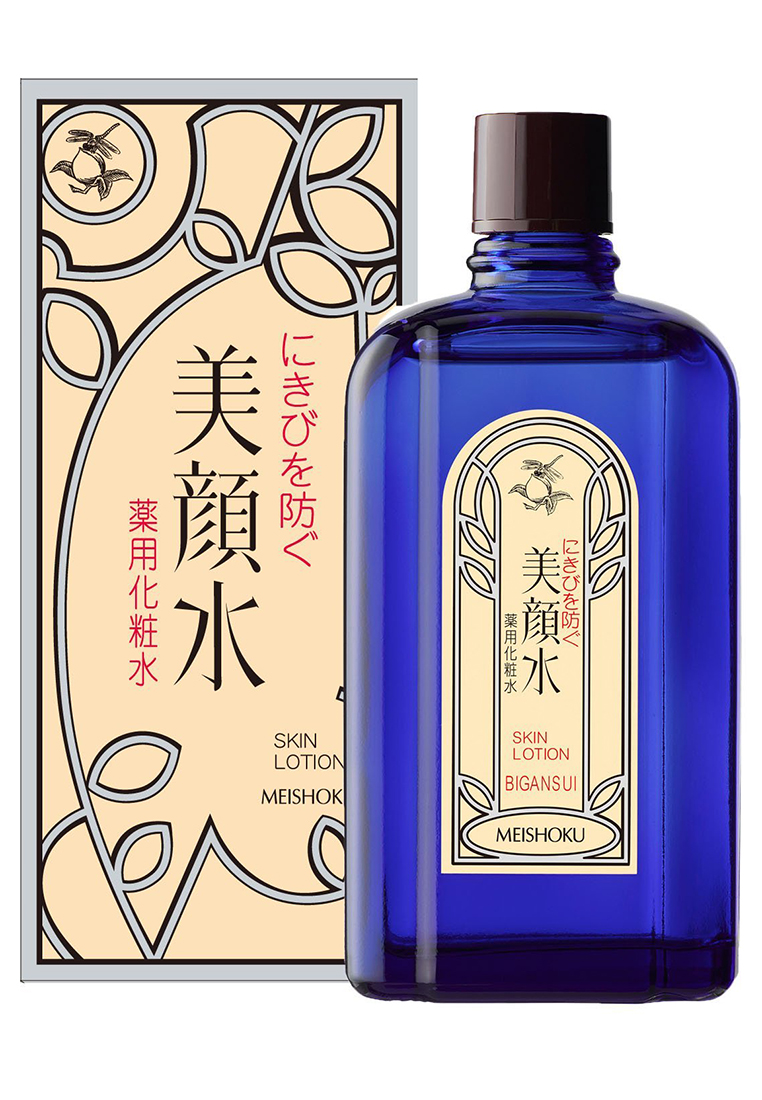 Nước Hoa Hồng giảm Mụn Meishoku Bigansui Medicated Skin Lotion 90ml (4902468113154)