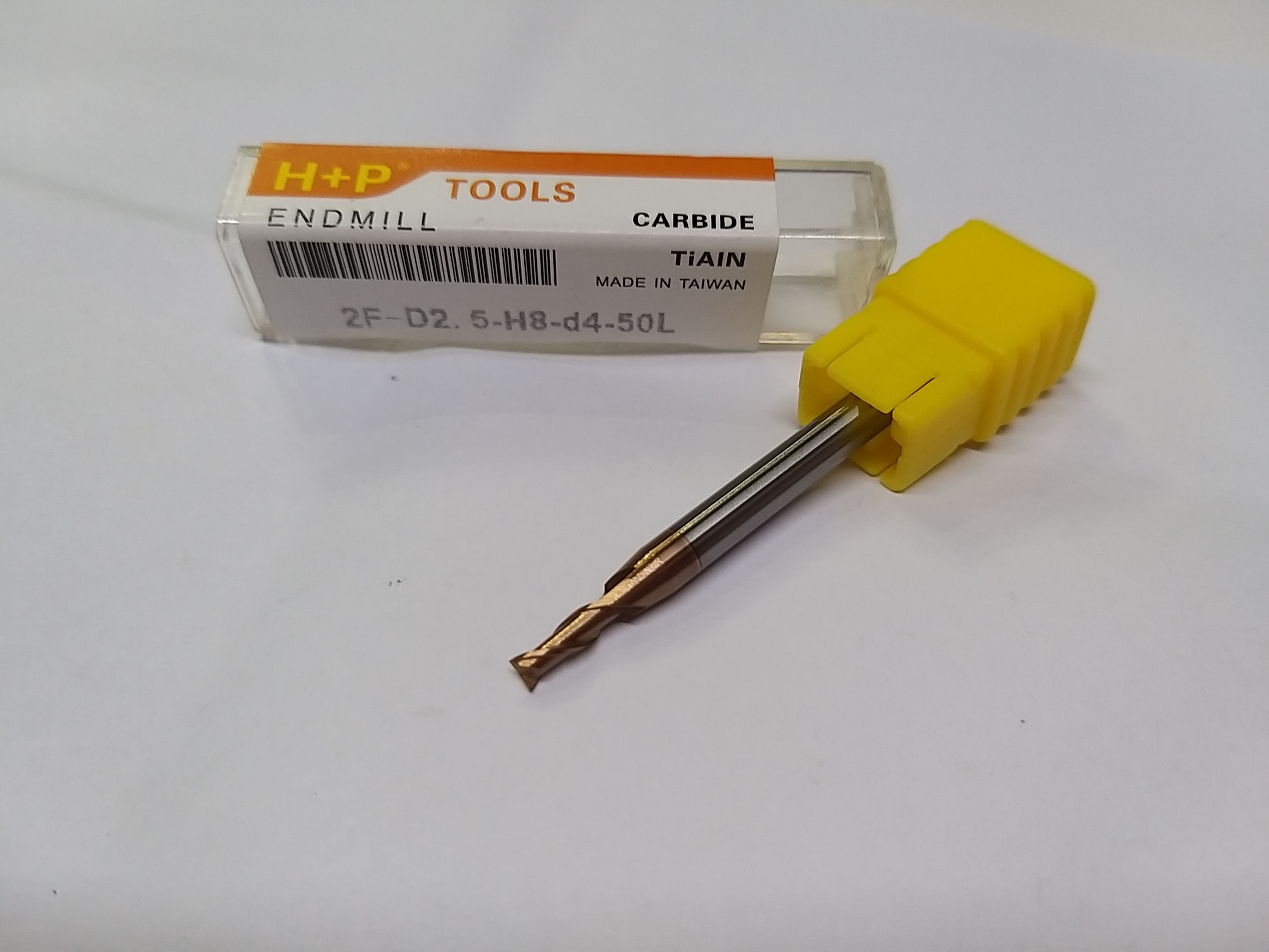 [HCM]Mũi Phay Hợp Kim CNC Vàng Trụ 2Me (2.5ly) Cao Cấp H+P