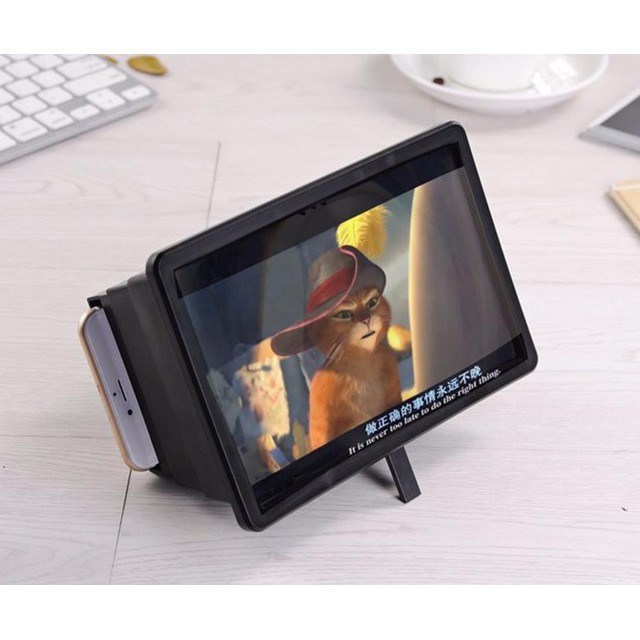 [HCM][TO RÕ NÉT] KÍNH PHÓNG ĐẠI 3D CAO CẤP - KÍNH PHÒNG TO MÀN HÌNH ĐIỆN THOẠI F2 SIÊU NÉT KÍNH PHÓNG ĐẠI XEM PHIM NGHE NHẠC CỰC HÓT