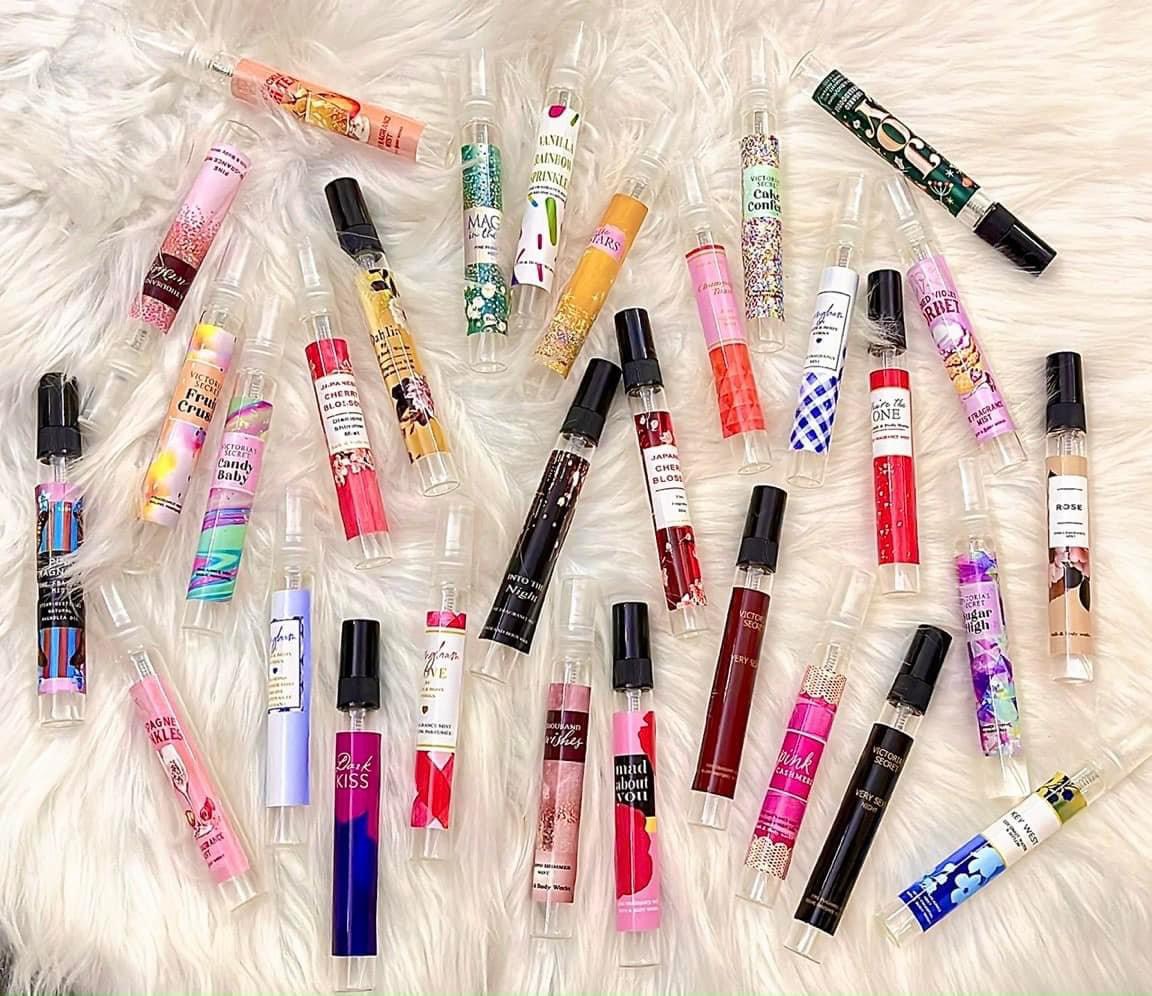 Xịt Thơm Body Mist Nội Địa Trung Bath - Vic Nam Nữ Nhiều Mùi (Mẫu Thử 10ml)