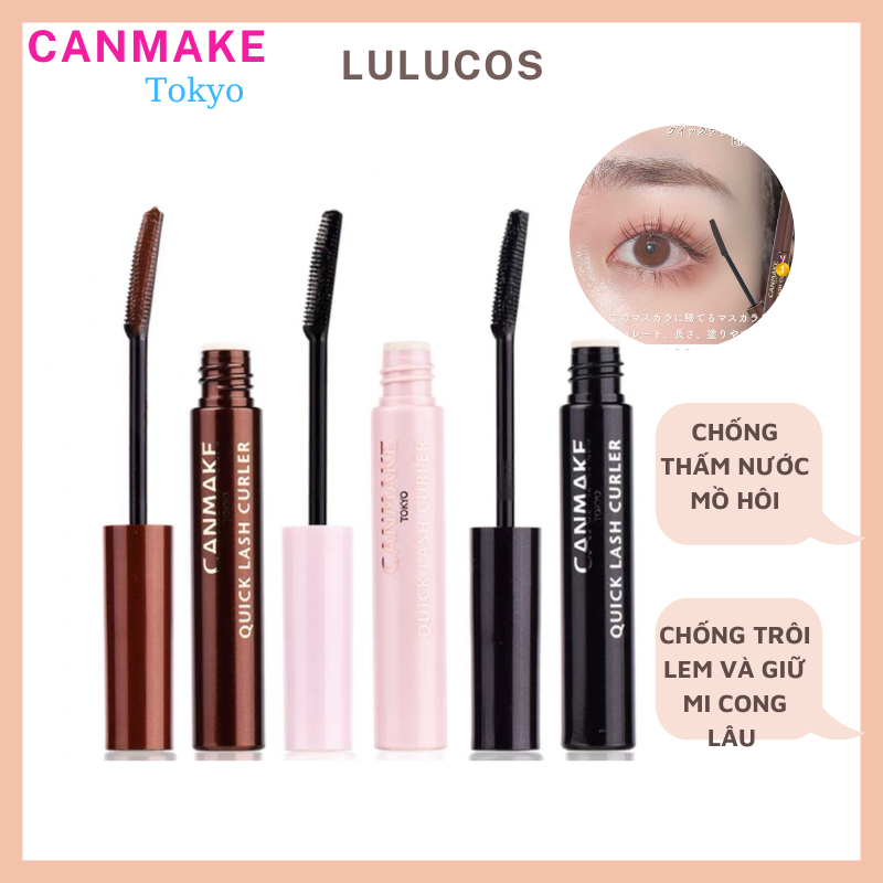 Chuốt Mi Canmake Quick Lash Curler nội địa Nhật lulucos