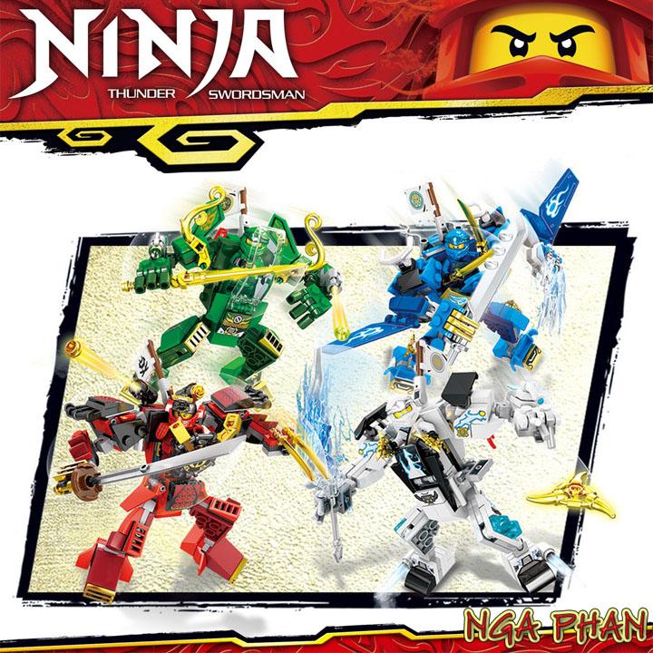 Ninja Cưỡi Robot Ninjago Lego SY Đồ Chơi Xếp Hình Lắp Ráp