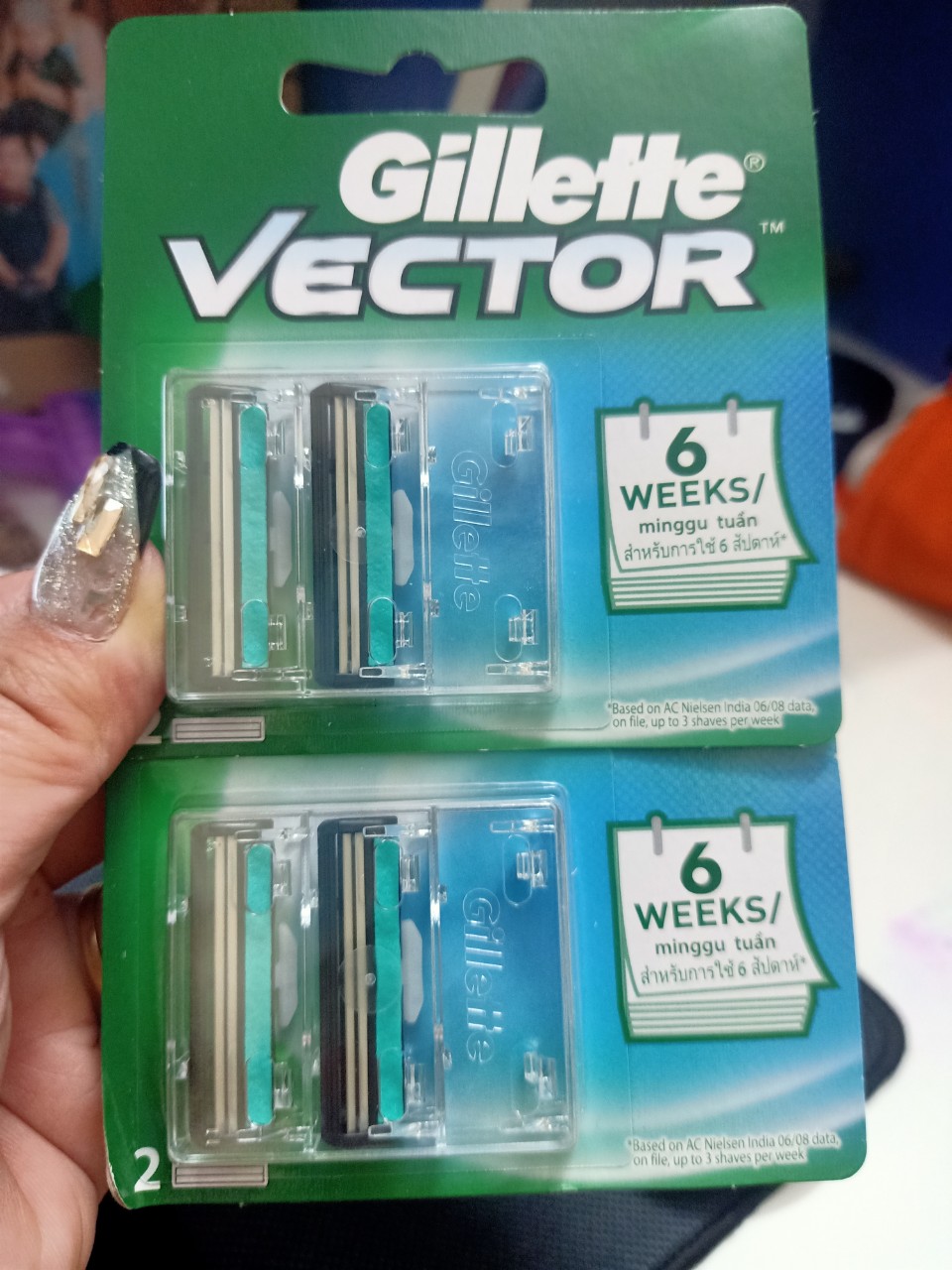 lưỡi đôi Gillette Vector