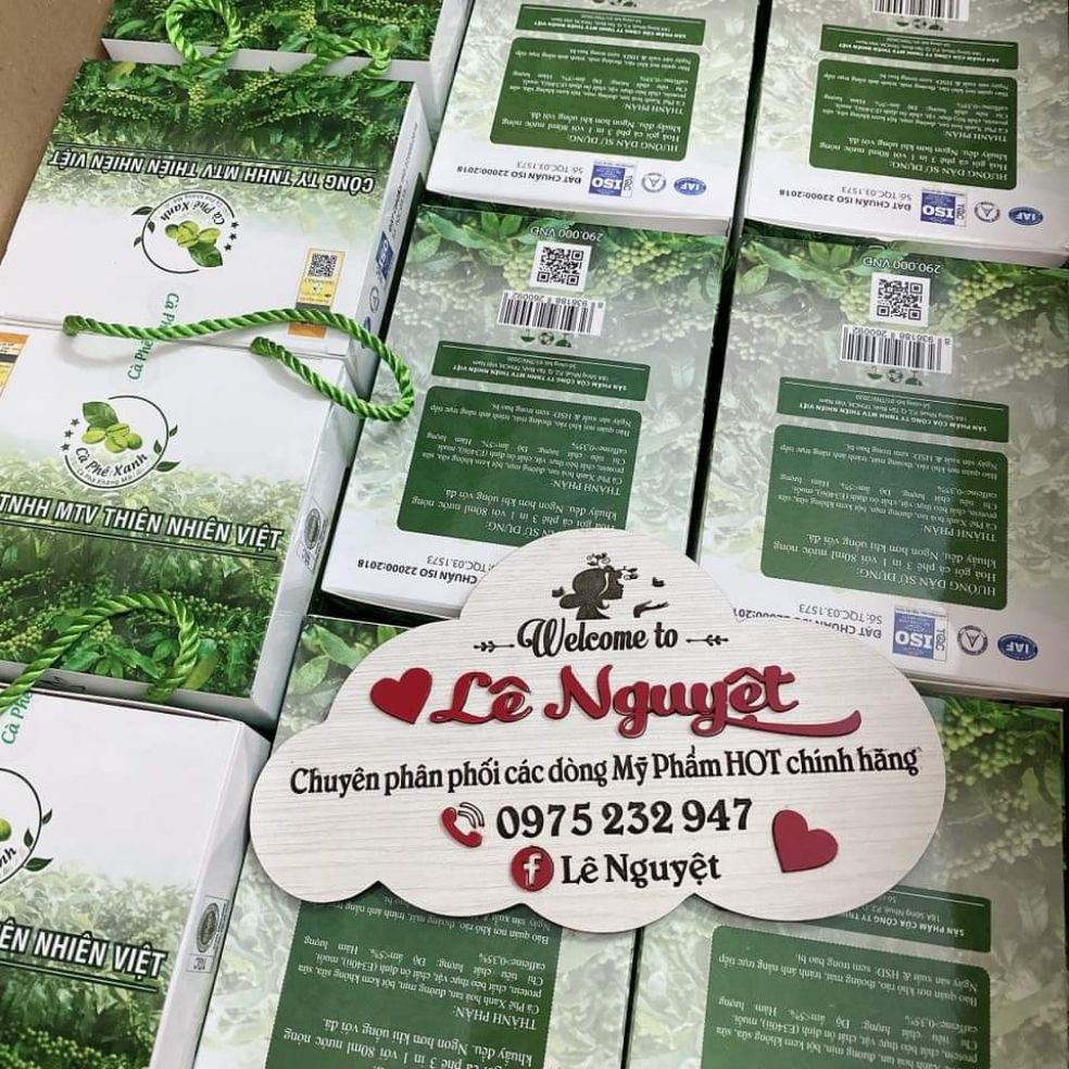 Cà phê xanh kháng mỡ