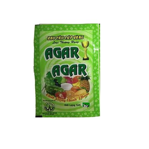 Bột rau câu agar chung phát 1 gói 25gram