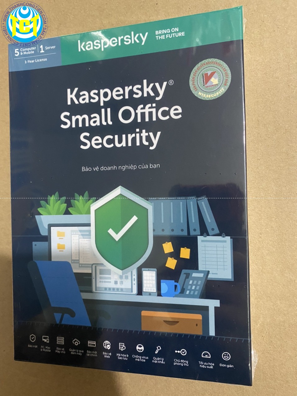 Kaspersky Small Office Security 01 File Server  + 05 PC (1 Năm )Chính Hãng NTS