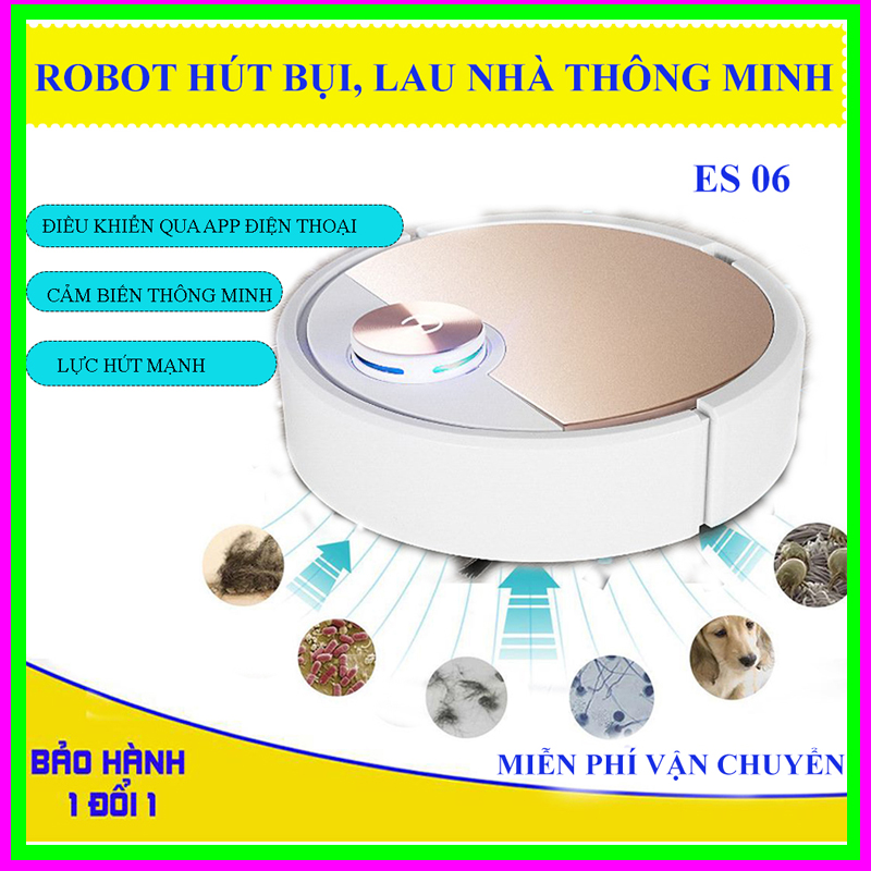 ROBOT HÚT BỤI - ROBOT HÚT BỤI LAU NHÀ - ROBOT HUT BUI LAU NHA - ROBOT  -Robot Hút Bụi, Robot Hút Bụi Lau Nhà, Robot Thông Minh, Điều khiển qua APP điện thoại, Lực Hút Mạnh/ Bảo Hành Dài Hạn/  SALE SẬP SÀN - MUA NGAY!