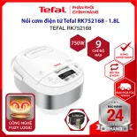|HỎA TỐC 2H| Nồi cơm điện tử, nồi cơm đa năng Tefal RK752168 - 1.8L, 750W - lòng nồi niêu chống dính, 10 chức năng đa dạng, nấu cơm cháy, chính hãng bảo hành 2 năm