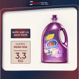 Nước giặt quần áo siêu thơm Lix sạch thơm 3.3kg - Làm Sạch nhanh vết bẩn