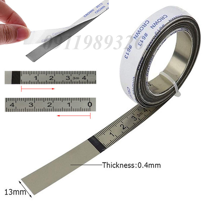 [HCM]Thước dán inox 1m 2m 3m
