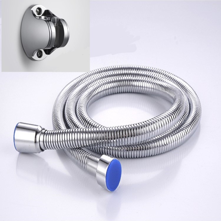 Phụ kiện phòng tắm Dây sen inox, đế cài giá siêu rẻ chịu áp lực cao nước nóng lạnh đều dùng được