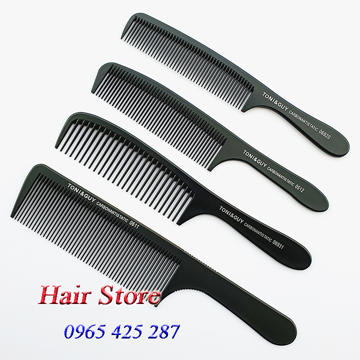 Lược cắt tóc nam toni&guy cacbonantis tatic đen
