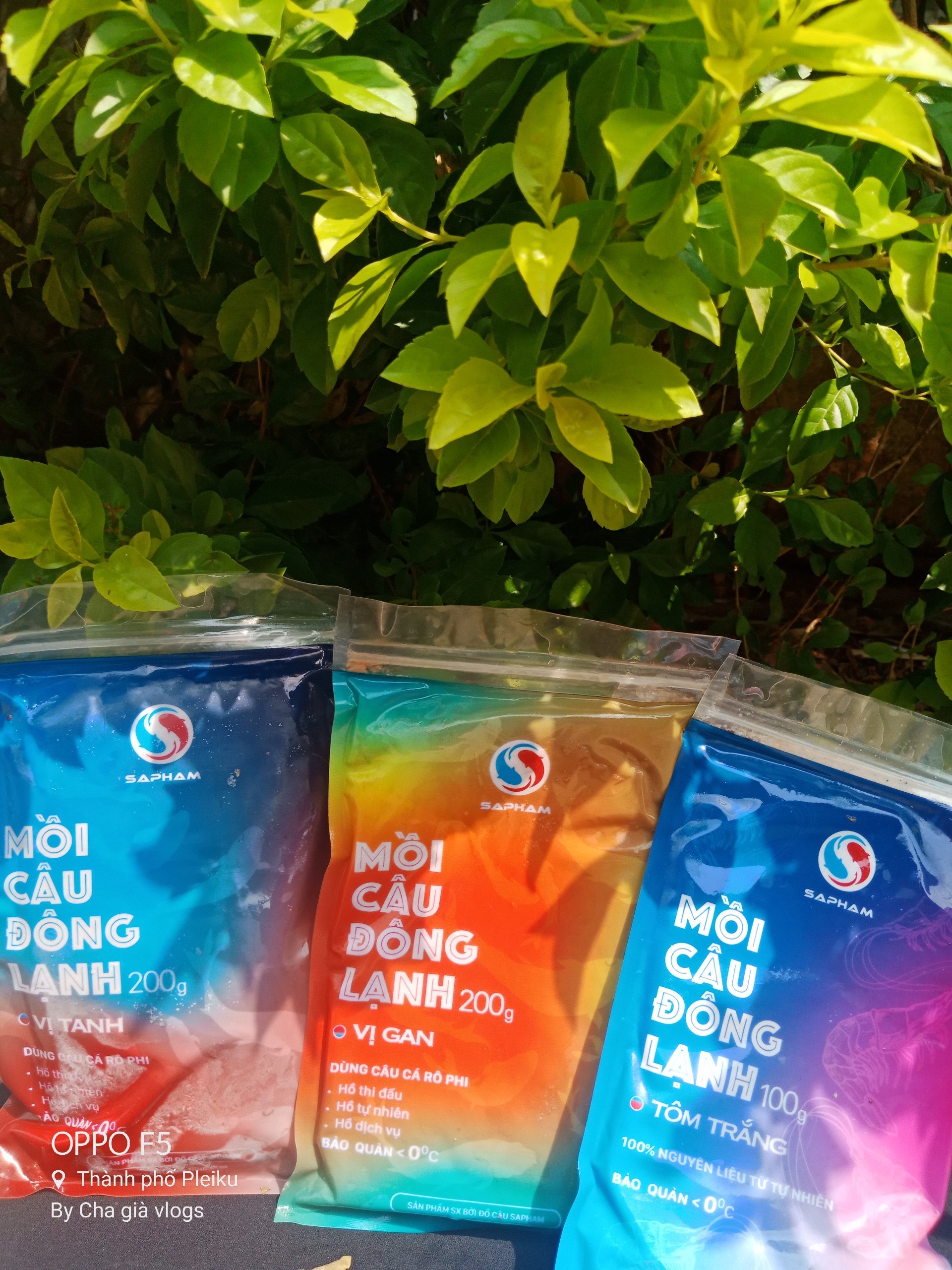 Mồi Câu Đông Lạnh Sa Phạm vị tanh, vị gan, tôm trắng. mồi câu rô phi, trôi trắng.
