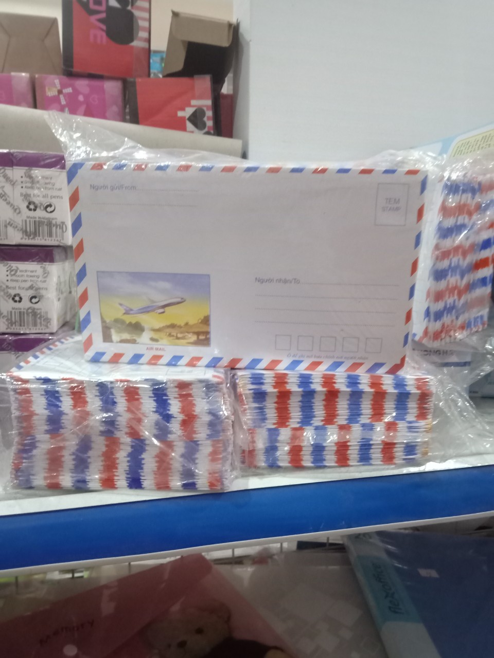 100 chiếc Phong bì thư bưu điện loại đẹp