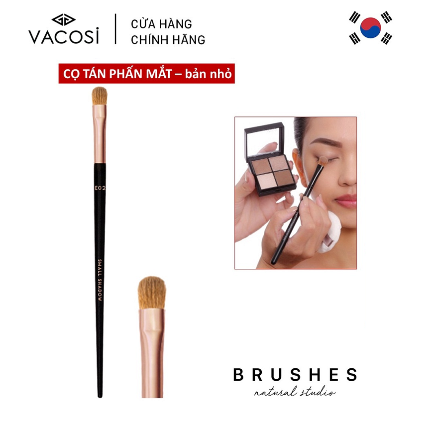 Vacosi Cọ Phủ Và Tán Phấn Mắt Shader Pro Brush E02