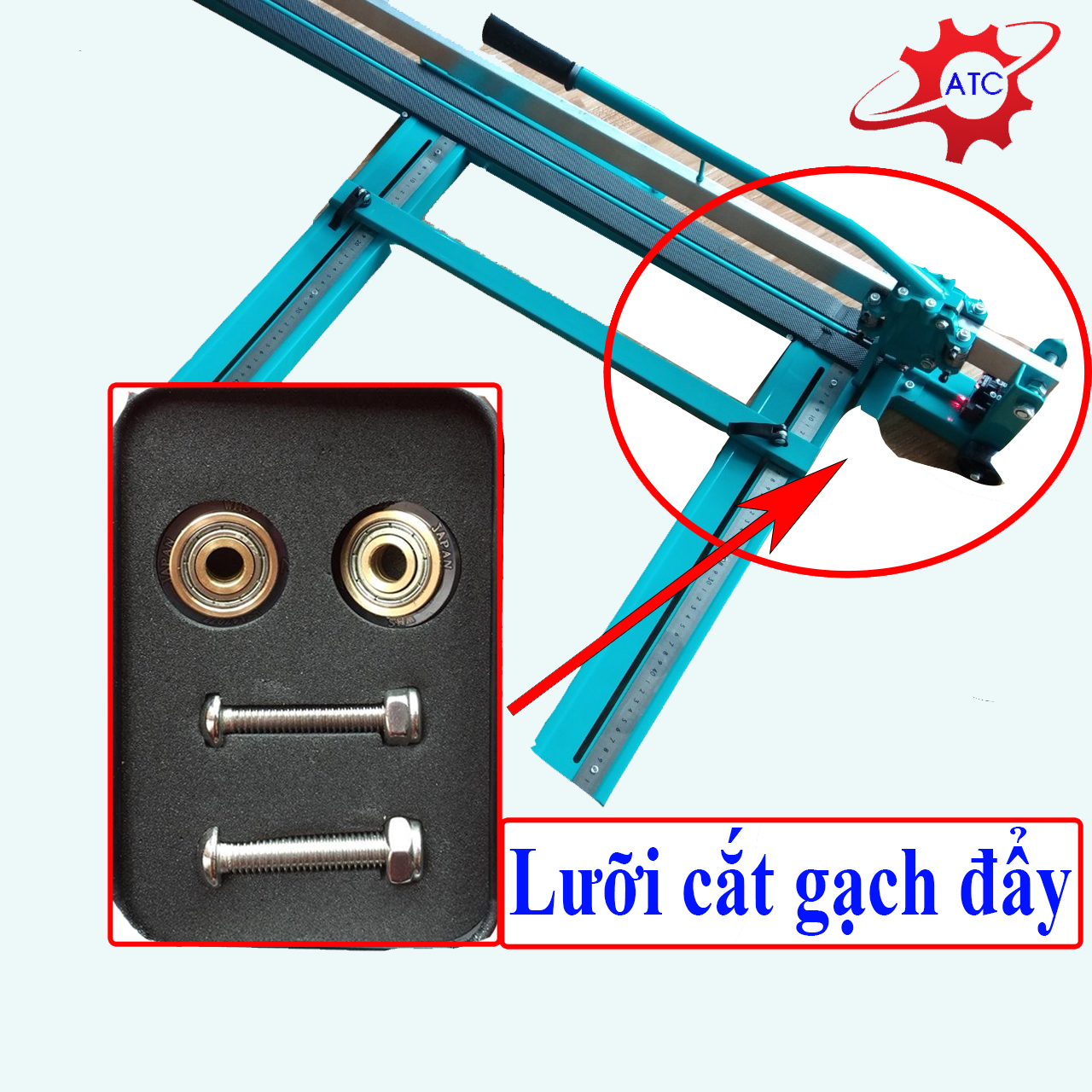 Lưỡi cắt gạch đa năng lắp cho máy cắt gạch đẩy bàn
