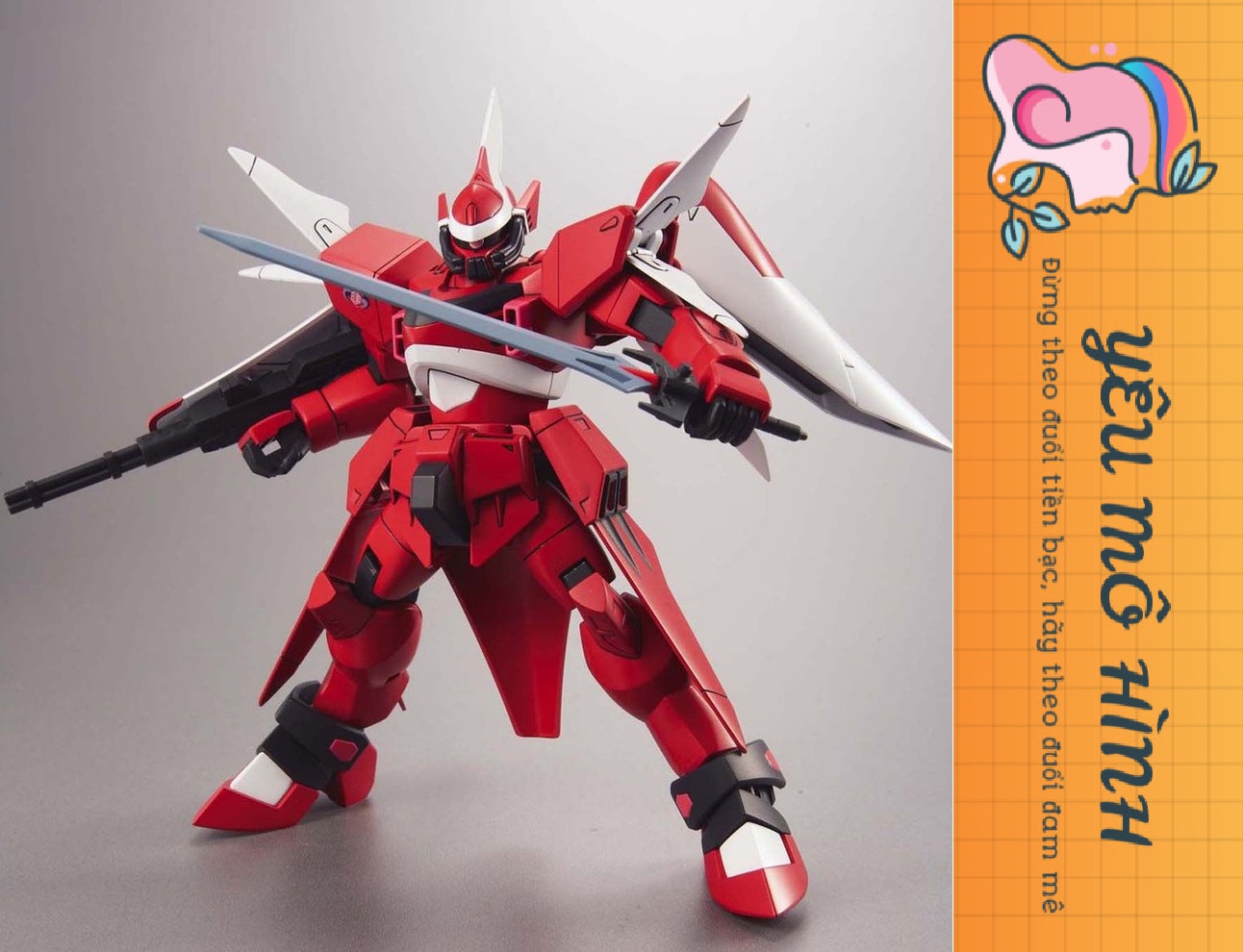 Gundam HG CGUE Tặng kèm base trưng bày