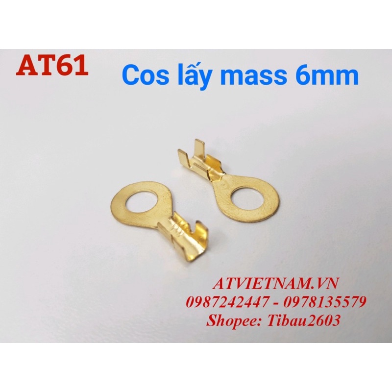 Cos lấy mass 6mm, đầu cos xe máy - at61