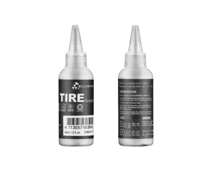Keo đổ vỏ tự vá dành cho xe đạp Sealant Ciclovation chai 60ml