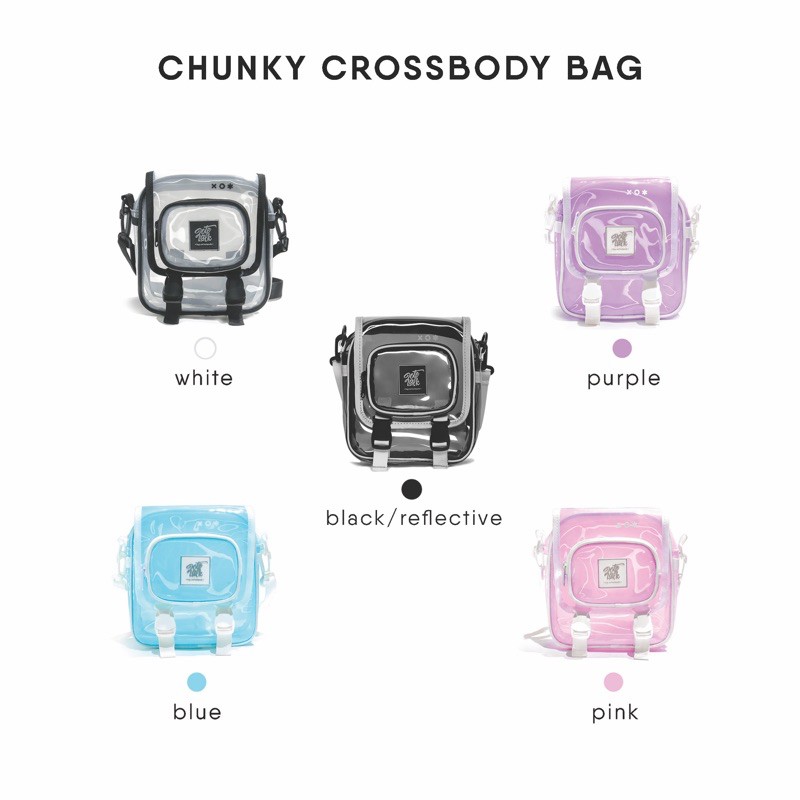 Túi đeo chéo chunky crossbag tote talk