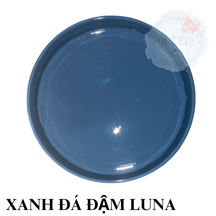 Sơn màu xanh đá đậm ngoại thất